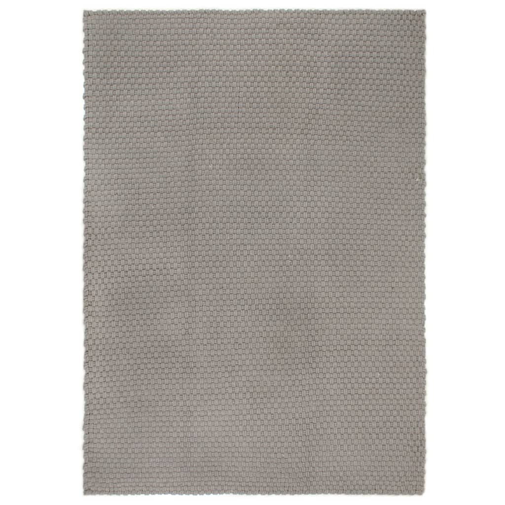 Vidaxl rectangulaire 80x160 cm gris coton