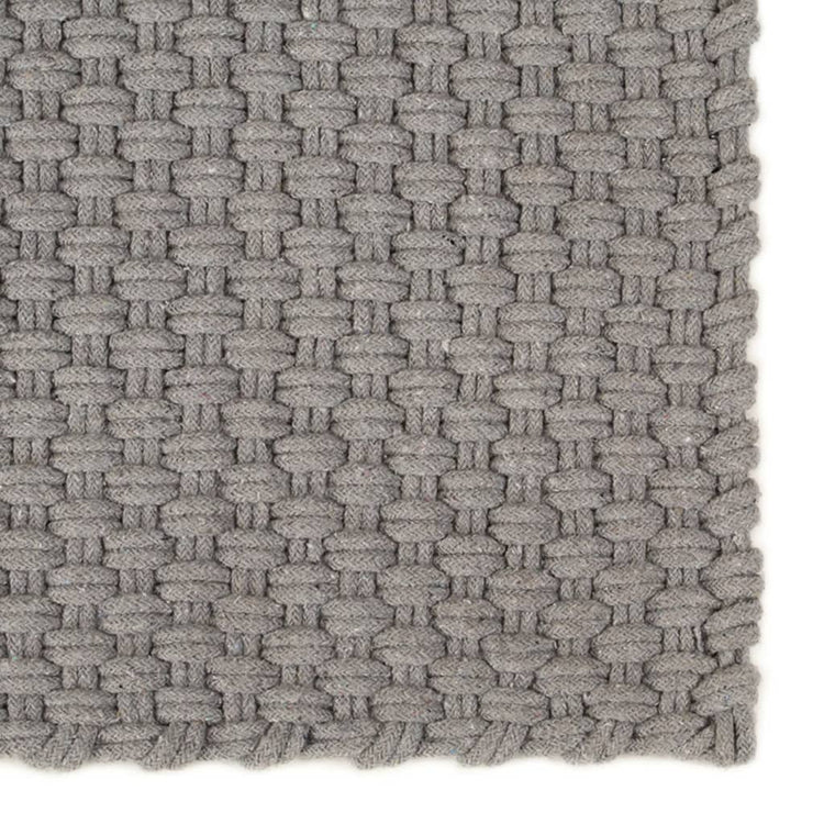 Vidaxl rectangulaire 80x160 cm gris coton