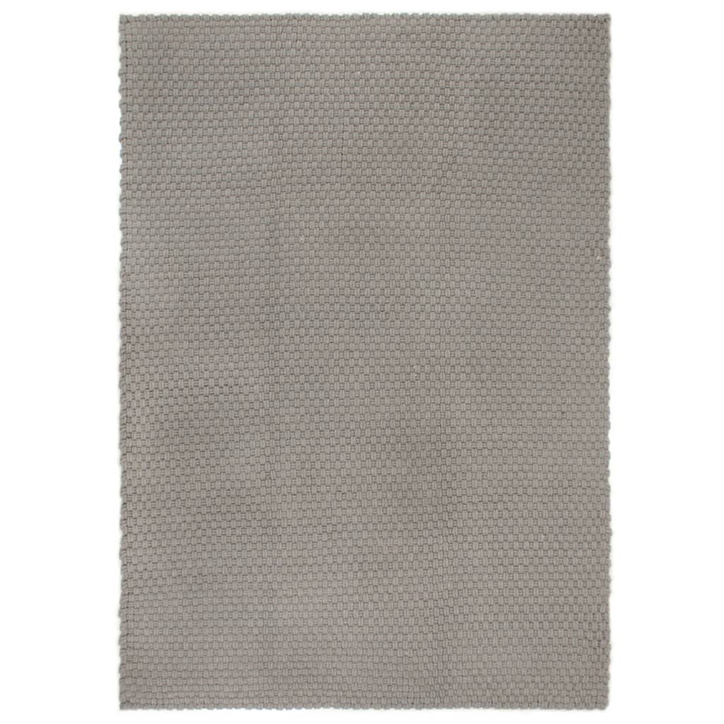 Vidaxl rectangulaire 120x180 cm gris coton