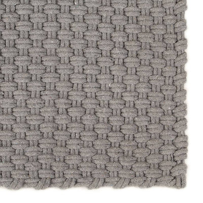 Vidaxl rectangulaire 120x180 cm gris coton