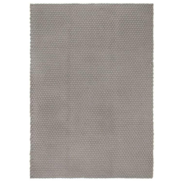 Vidaxl rectangulaire 180x250 cm gris coton