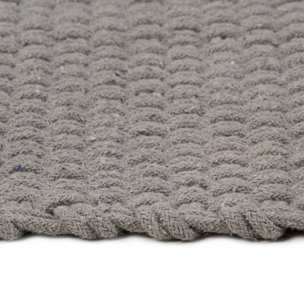 Vidaxl rectangulaire 200x300 cm gris coton