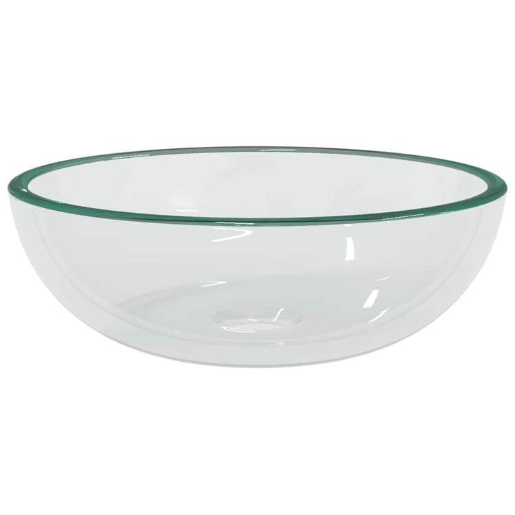Vidaxl Washbasin 35x12 cm en verre trempé transparent