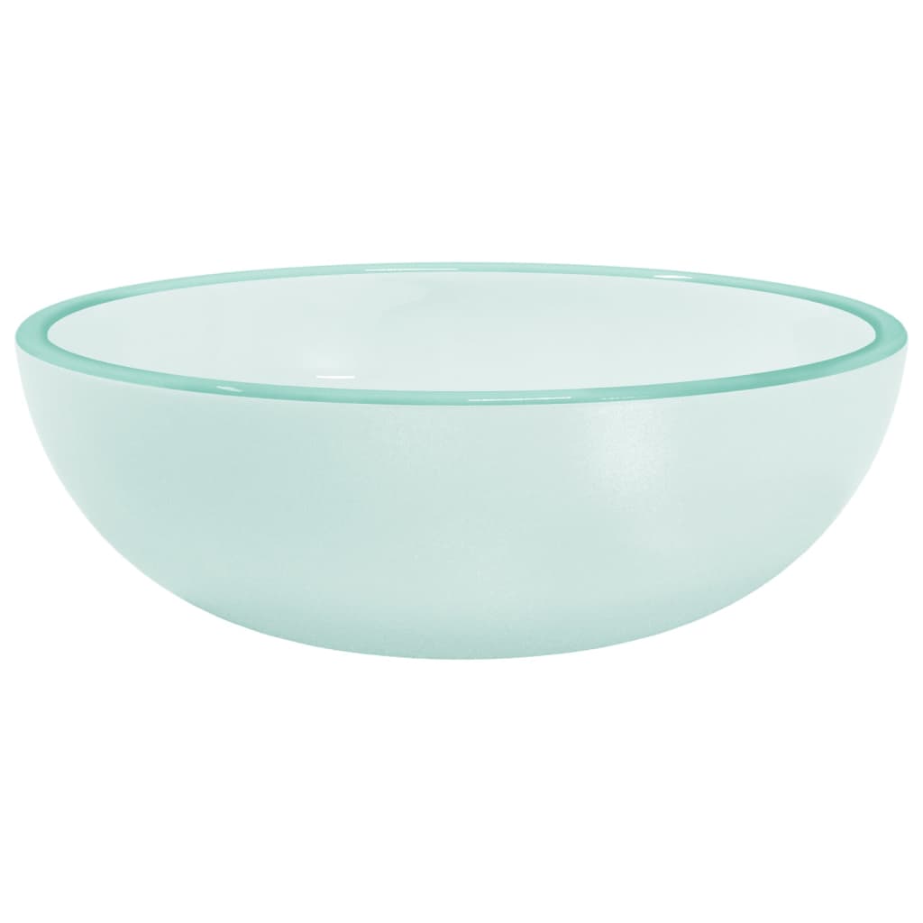 Vidaxl Washbasin 35x12 cm en verre trempé mat