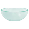 Vidaxl Washingin 30x12 cm en verre trempé mat