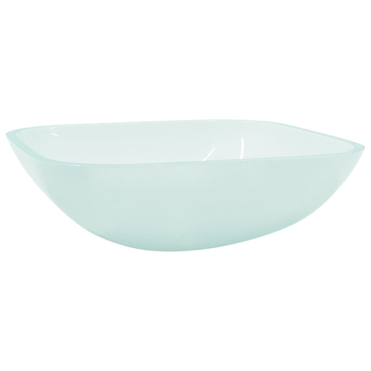 Vidaxl Washbasin 42x42x14 cm en verre mat