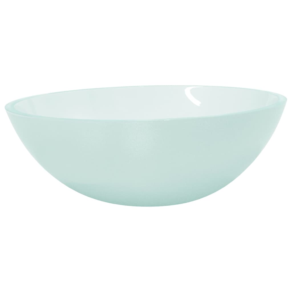 Vidaxl Washbasin 50x37x14 cm Verre mate