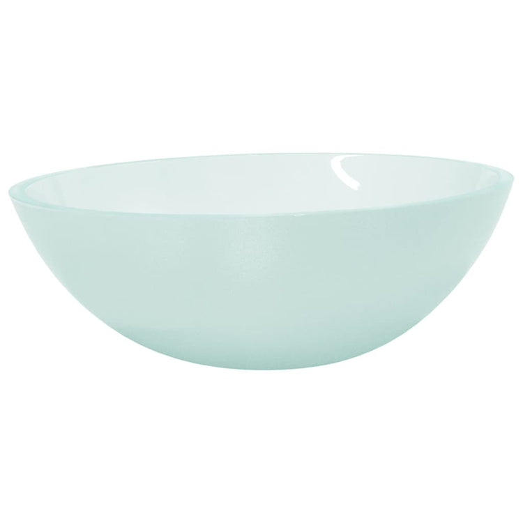 Vidaxl Washbasin 50x37x14 cm Verre mate