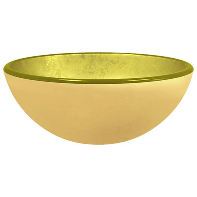 Vidaxl lavabo de 30x12 cm en verre trempé en verre de couleur