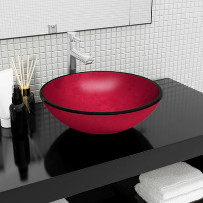 Vidaxl Washbasin 42x14 cm en verre trempé en verre