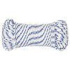 Corde à démarrage Vidaxl 5 mm 100 m de polypropylène blanc