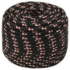 Corde à démarrage Vidaxl 12 mm 25 m de polypropylène noir