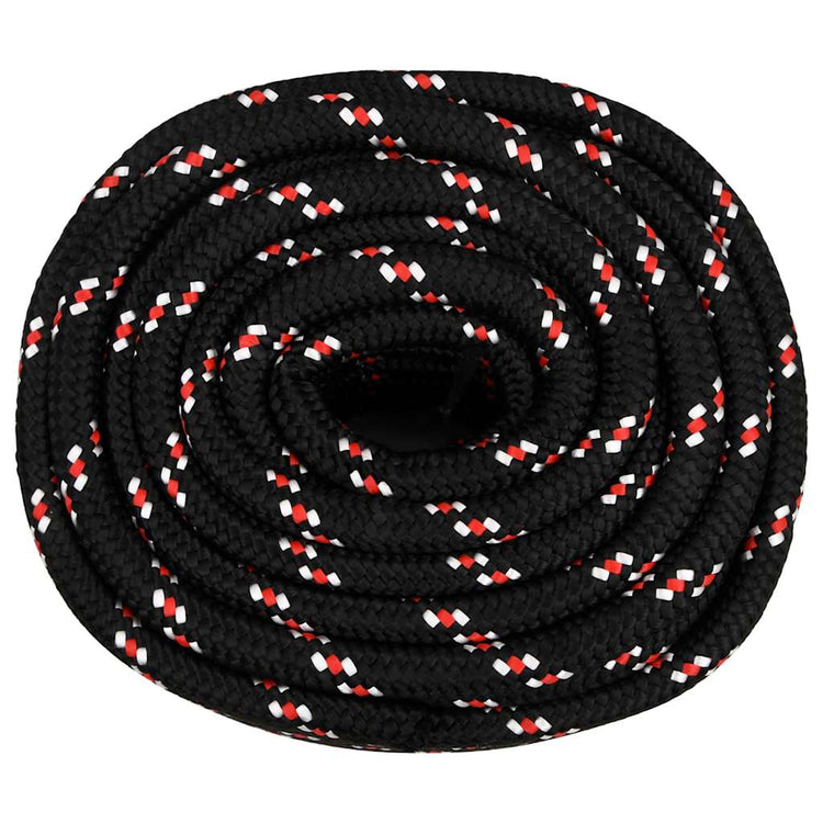 Corde de bateau vidaxl 20 mm 50 m de polypropylène noir