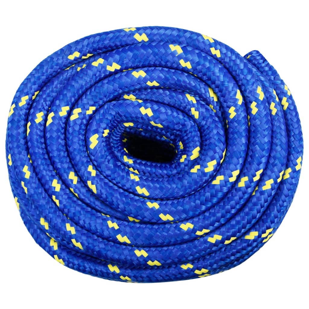 Corde à bateau vidaxl 20 mm 50 m bleu polypropène