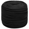 Corde de bateau vidaxl 8 mm 25 m de polypropène noir