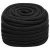 Corde de bateau vidaxl 20 mm 100 m de polypropène noir