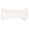 Corde de bateau vidaxl 4 mm 50 m polypropylène plein blanc