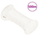 Corde de bateau vidaxl 4 mm 500 m en polypropylène plein blanc
