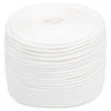 Corde de bateau vidaxl 6 mm 500 m polypropylène plein blanc