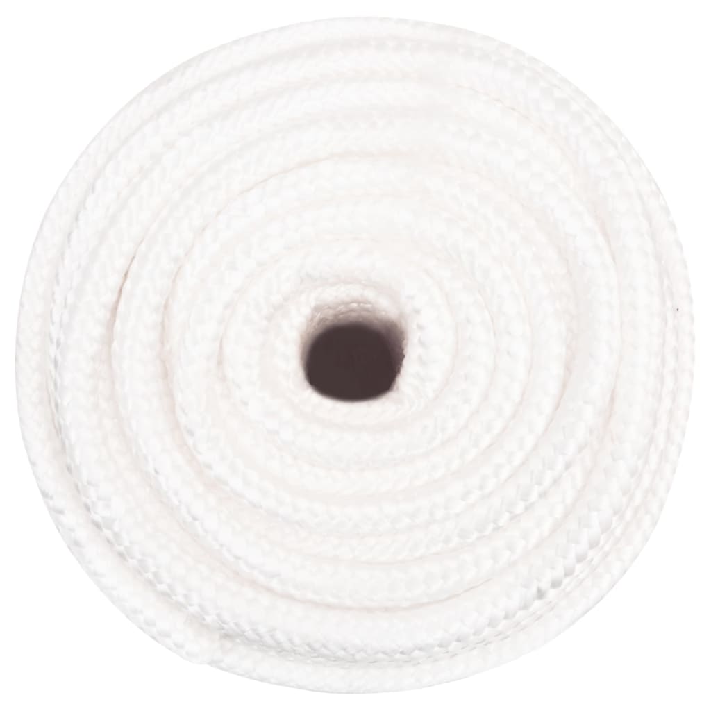 Corde de bateau vidaxl 16 mm 25 m polypropylène plein blanc