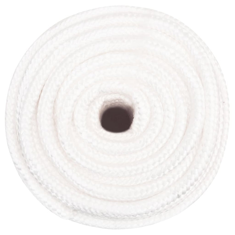 Corde de bateau vidaxl 18 mm 25 m polypropylène plein blanc