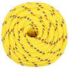 Corde de bateau vidaxl 18 mm 100 m en polypropylène jaune