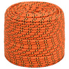 Corde de bateau vidaxl 6 mm 500 m en orange en polypropylène