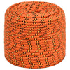 Corde de bateau vidaxl 8 mm 25 m en orange en polypropylène