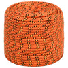 Corde de bateau vidaxl 8 mm 250 m en orange en polypropylène