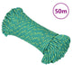 Corde à bateau Vidaxl 3 mm 50 m de polypropylène vert