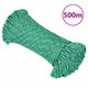 Corde à bateau Vidaxl 5 mm 500 m de polypropylène vert