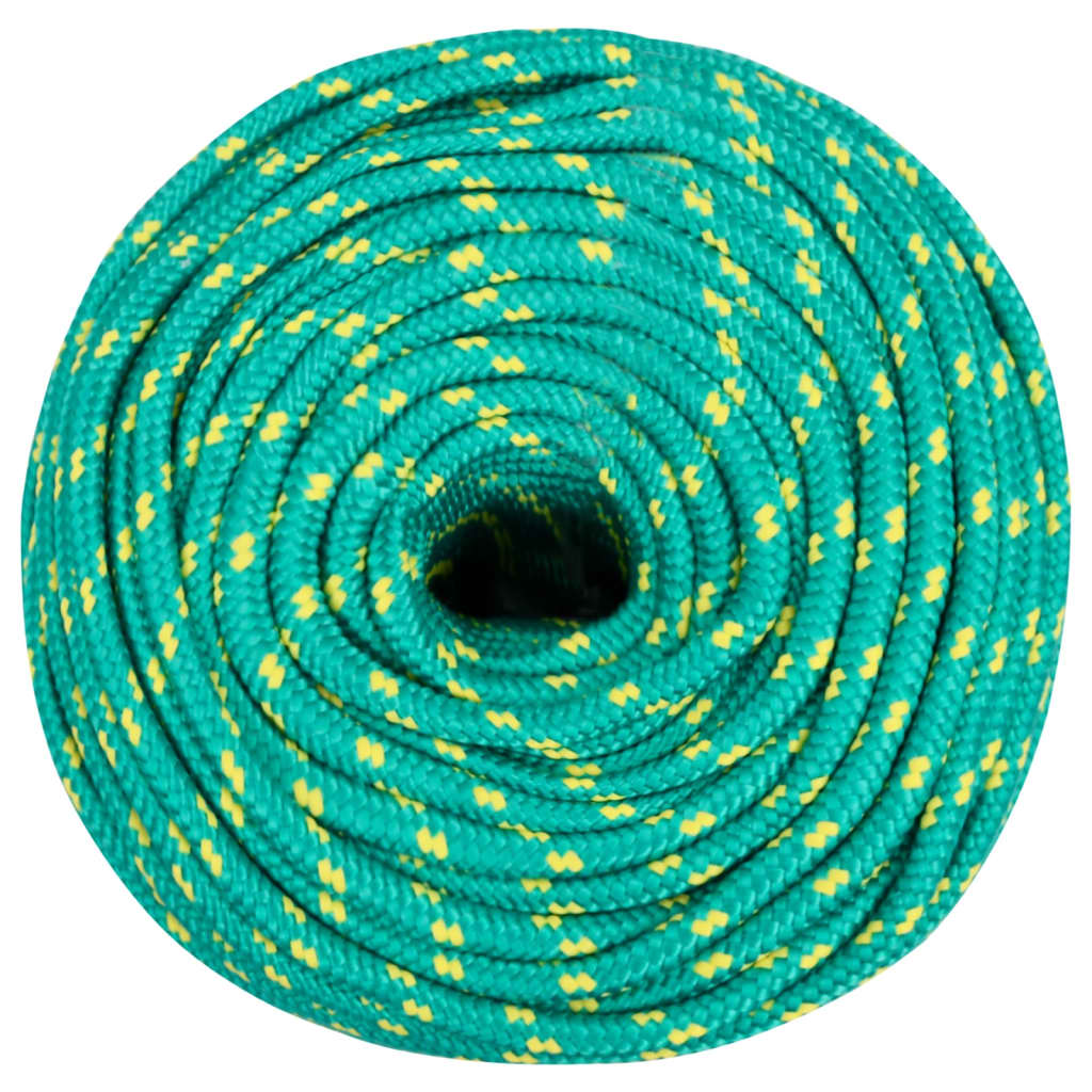 Corde à bateau Vidaxl 8 mm 250 m de polypropylène vert