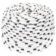 Vidaxl Boat Corde tressée 6 mmx100 m polyester blanc4