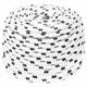 Corde à bateau vidaxl tressée de 8 mmx25 m blanc en polyester