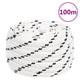 Vidaxl werkouw 18 mm 100 m polyester blanc