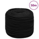 Vidaxl werkouw 10 mm 50 m polyester noir