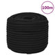Vidaxl werkouw 14 mm 100 m polyester noir