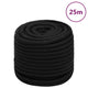Vidaxl werkouw 18 mm 25 m polyester noir