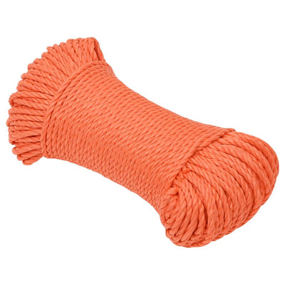 Vidaxl werkouw 3 mm 500 m polypropène oranje