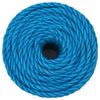 Vidaxl werkouw 14 mm 25 m de polypropène bleu
