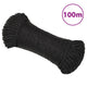 Vidaxl werkouw 3 mm 100 m de polypropène noir