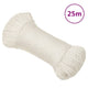 Vidaxl werkouw 3 mm 25 m de polypropène blanc