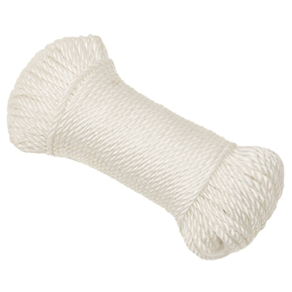 Vidaxl werkouw 3 mm 25 m de polypropène blanc