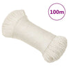 Vidaxl werkouw 3 mm 100 m en polypropène blanc
