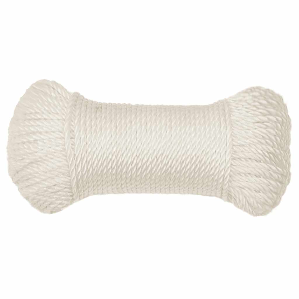Vidaxl werkouw 3 mm 100 m en polypropène blanc