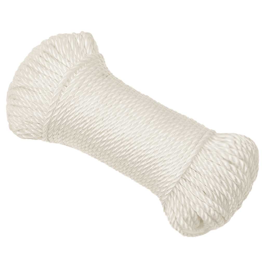 Vidaxl werkouw 6 mm 100 m en polypropène blanc