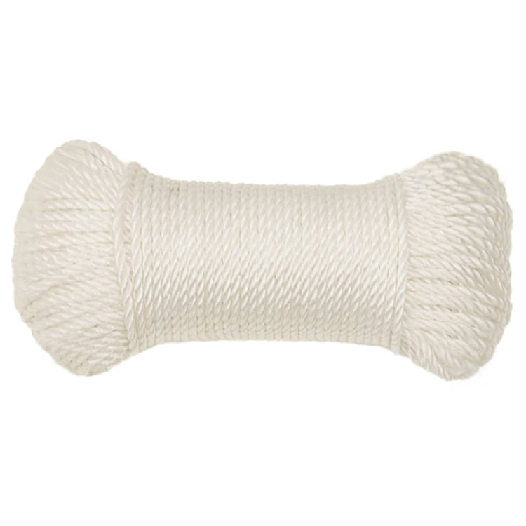 Vidaxl werkouw 8 mm 100 m de polypropène blanc
