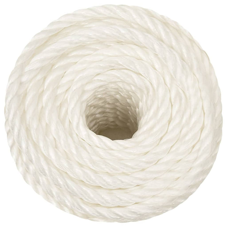 Vidaxl werkouw 12 mm 500 m en polypropène blanc