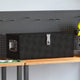 Boîte de rangement Vidaxl 70x31x27 cm en aluminium noir