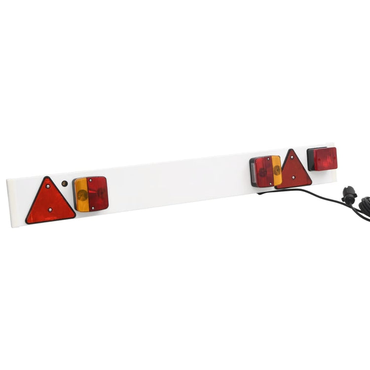 Vidaxl remorque d'éclairage Classic Pear 12 V 115x7x14 cm rouge